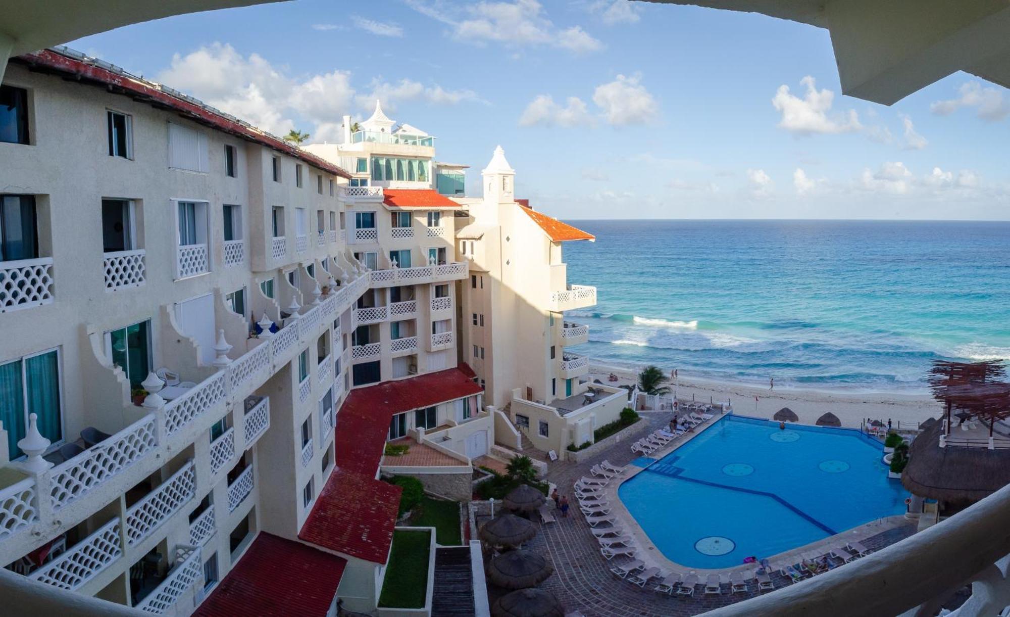 Apartamento Cancún Plaza Sea View Exterior foto