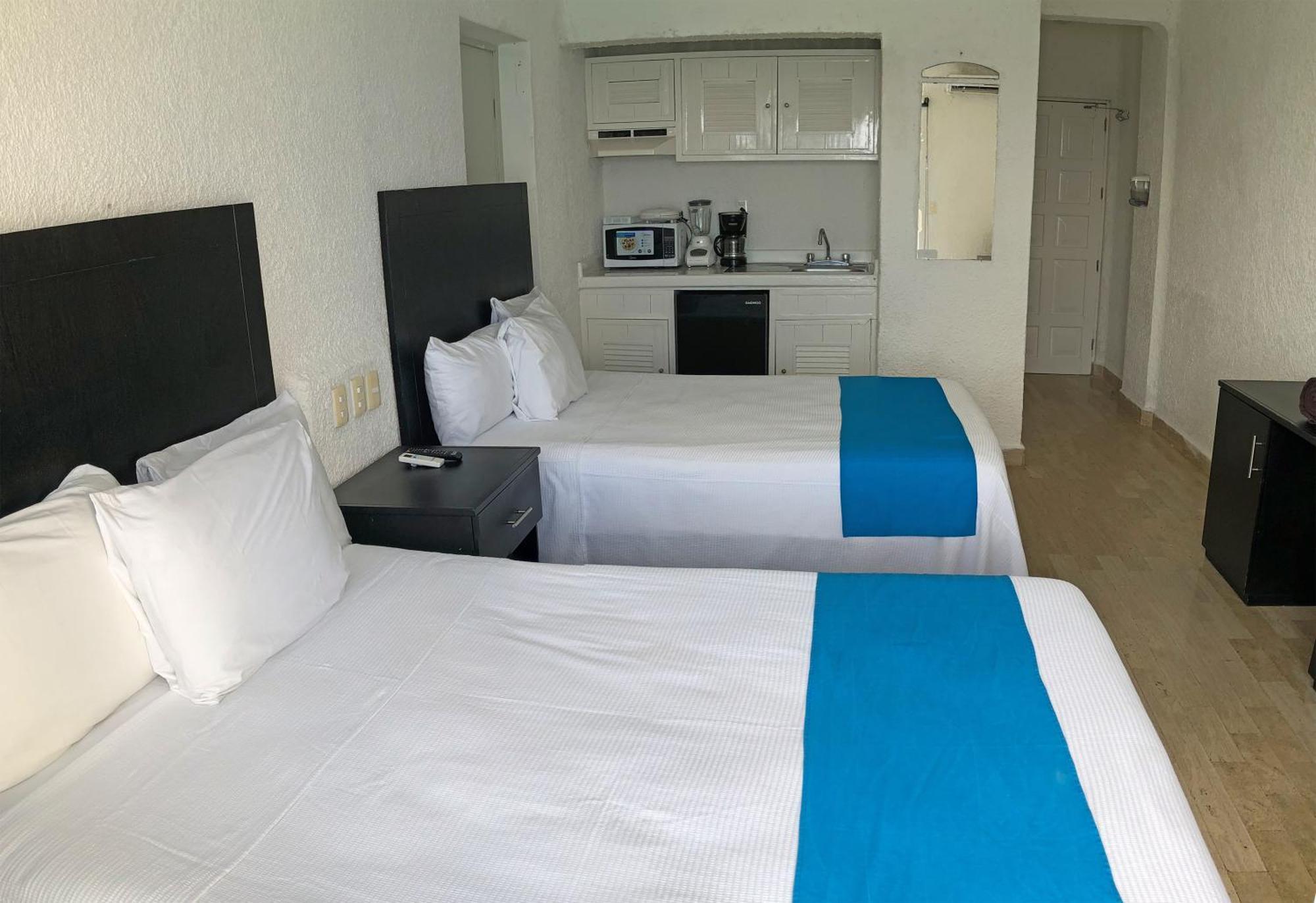 Apartamento Cancún Plaza Sea View Habitación foto